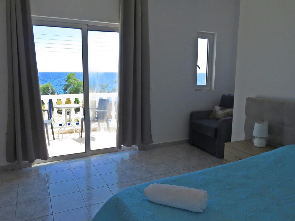 Loukas Beach Rooms Kiotari Eksteriør bilde
