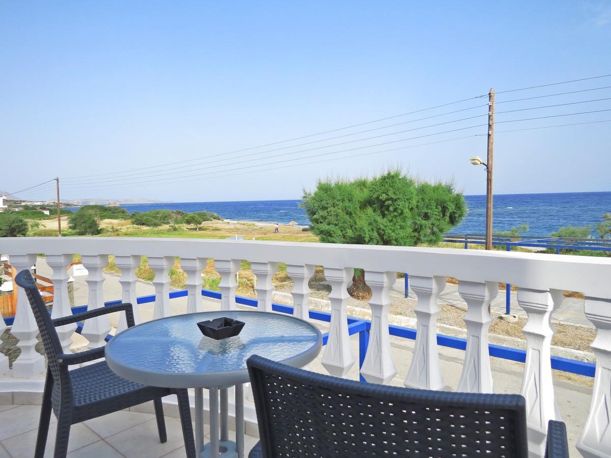 Loukas Beach Rooms Kiotari Eksteriør bilde