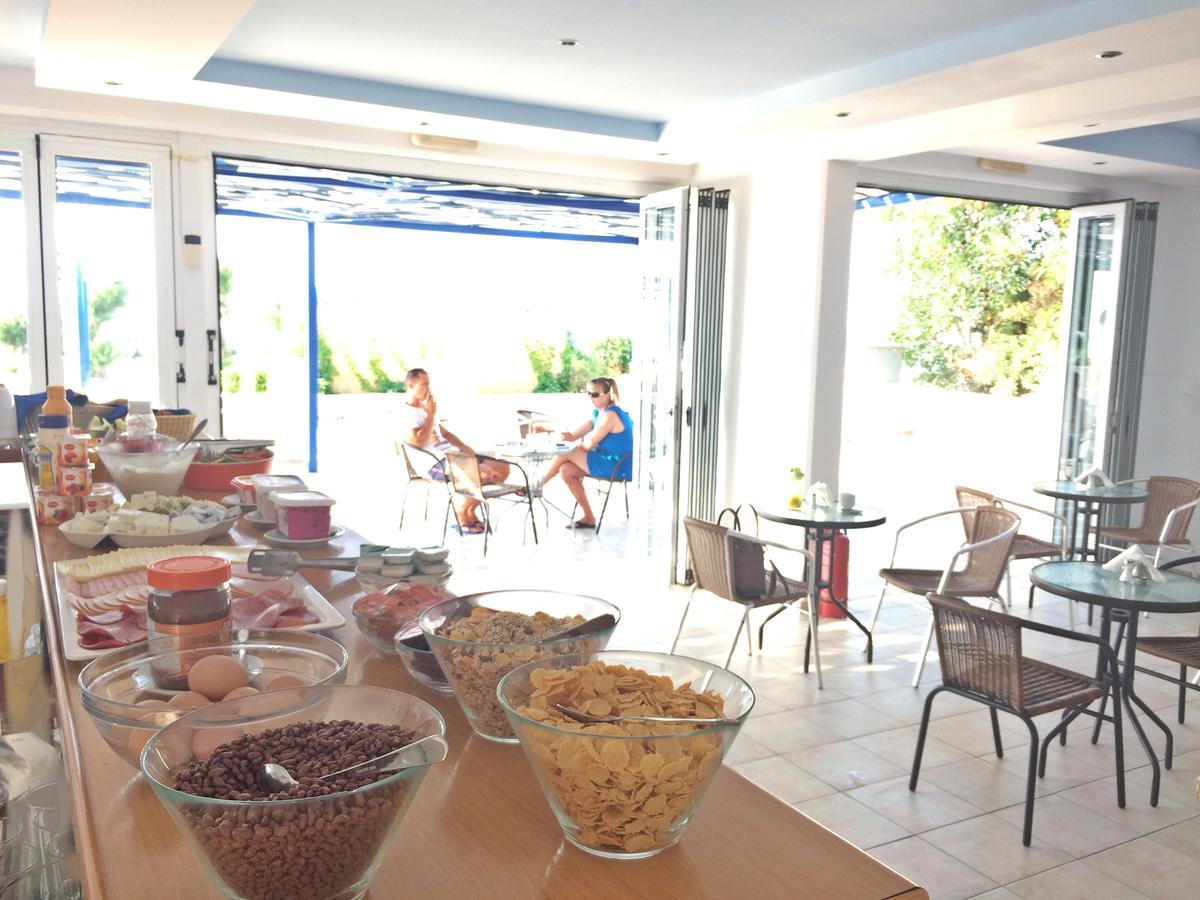 Loukas Beach Rooms Kiotari Eksteriør bilde